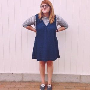 Free People Denim Jumper